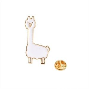 3/$15 Llama lover pin kawaii